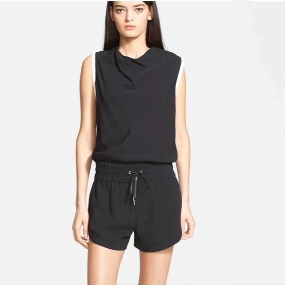 Helmet Lang Torison Black Romper SZ 8